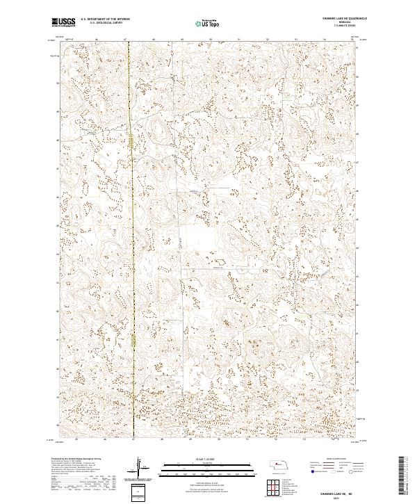 Shimmins Lake NE, NE — USGS 7.5-minute topo (2021)
