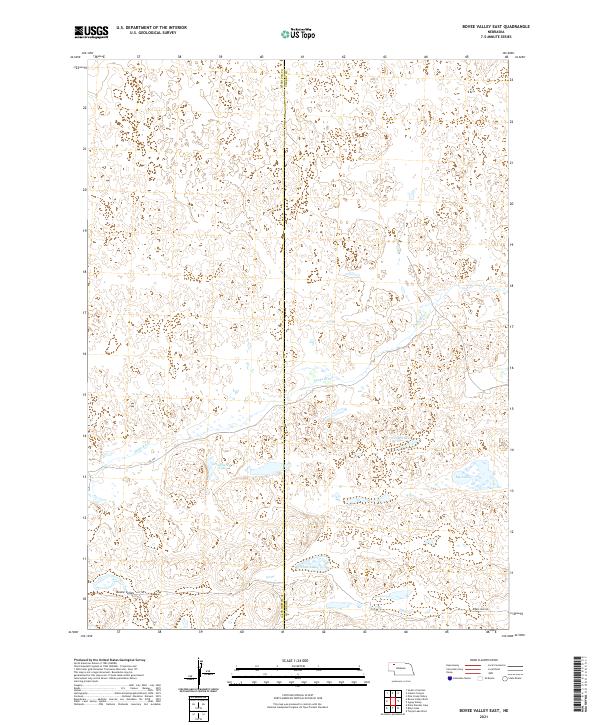Bovee Valley East, NE — USGS 7.5-minute topo (2021)