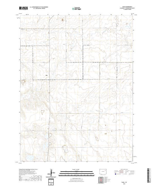 Elba, CO — USGS 7.5-minute topo (2022)
