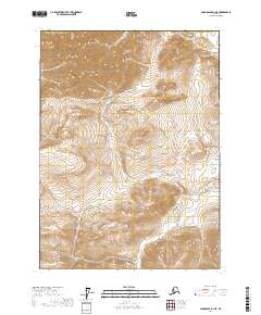 Chandalar D-1 NE, AK — USGS 7.5-minute topo (2017)