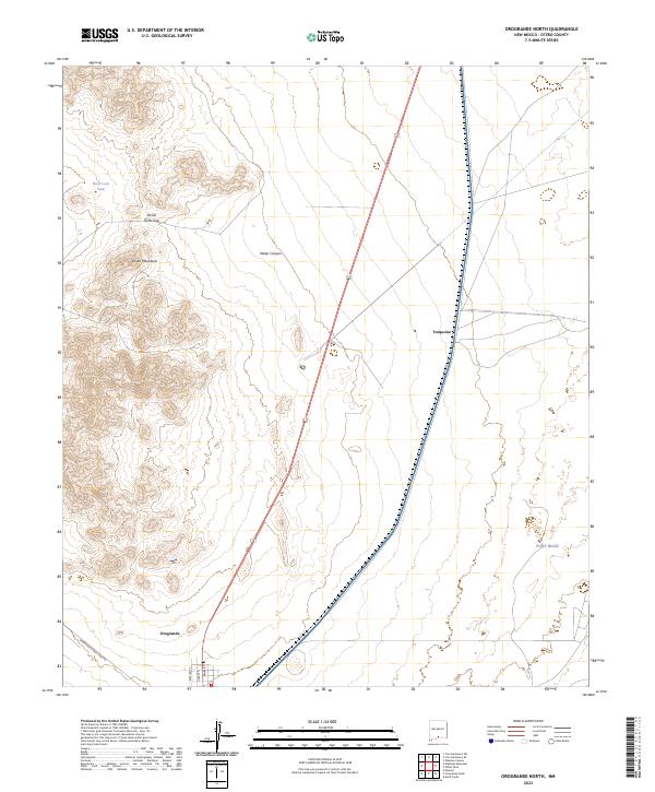 Orogrande North, NM — USGS 7.5-minute topo (2023)