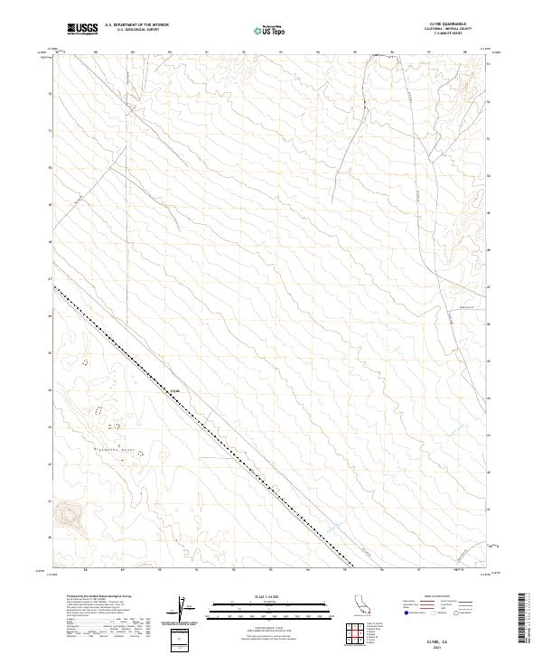 Clyde, CA — USGS 7.5-minute topo (2021)