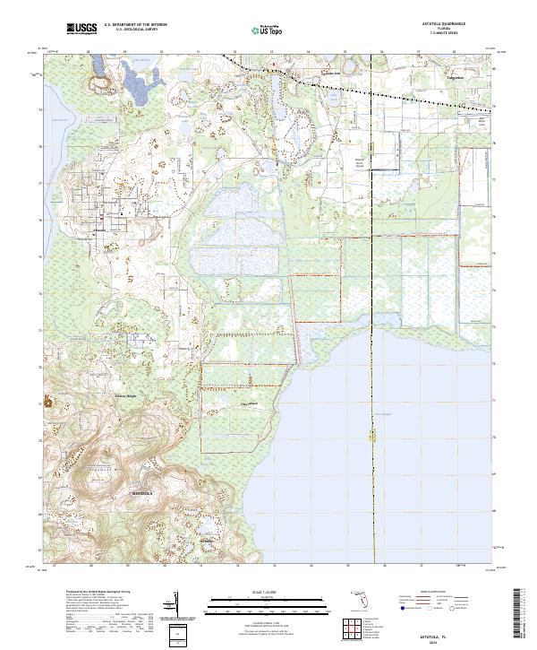 Astatula, FL — USGS 7.5-minute topo (2024)