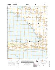 Cordova A-1 SE, AK — USGS 7.5-minute topo (2014)