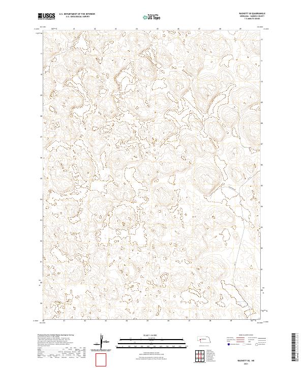 Rackett SE, NE — USGS 7.5-minute topo (2021)