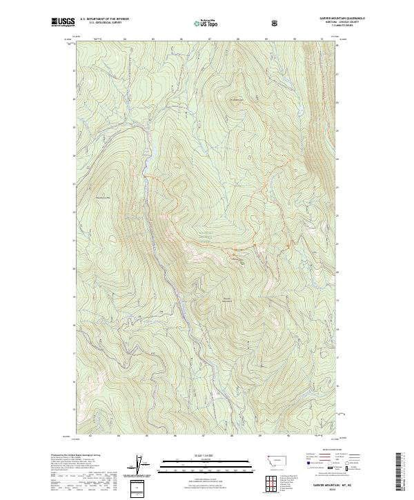 Garver Mountain, MT-BC — USGS 7.5-minute topo (2024)