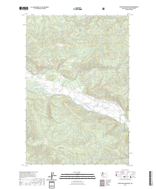 Hoffstadt Mountain, WA — USGS 7.5-minute topo (2023)