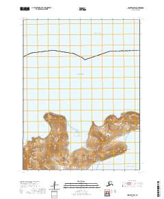 Unimak B-5 SW, AK — USGS 7.5-minute topo (2020)