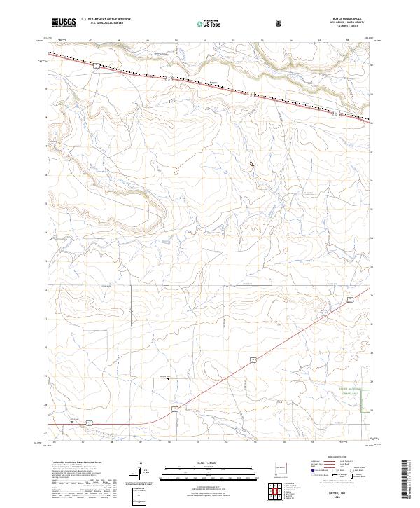 Royce, NM — USGS 7.5-minute topo (2023)