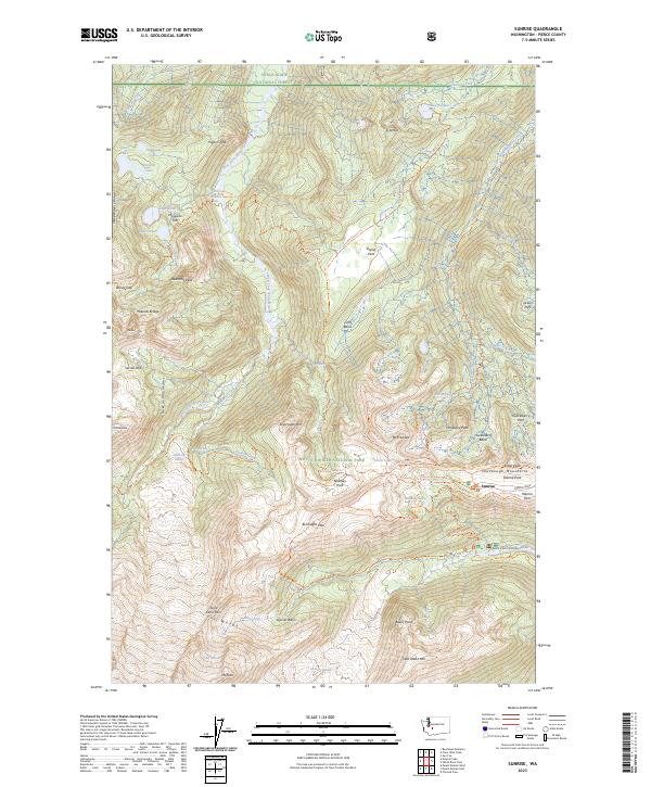 Sunrise, WA — USGS 7.5-minute topo (2023)