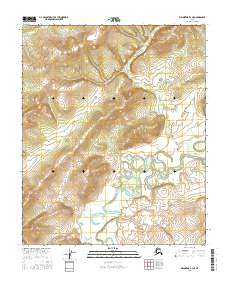 Melozitna B-4 NE, AK — USGS 7.5-minute topo (2016)