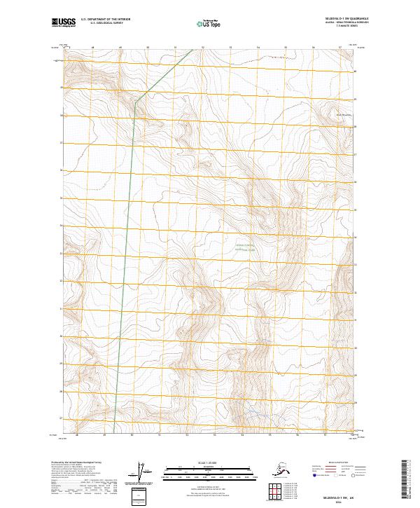 Seldovia D-1 SW, AK — USGS 7.5-minute topo (2024)