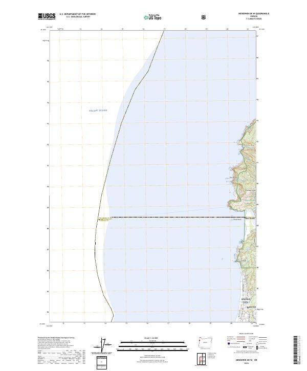 Neskowin OE W, OR — USGS 7.5-minute topo (2024)