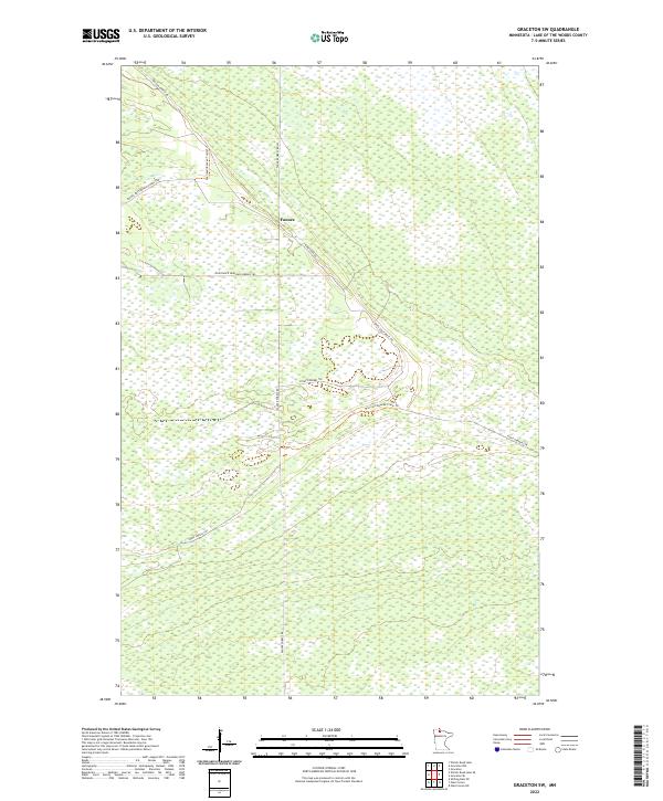 Graceton SW, MN — USGS 7.5-minute topo (2022)