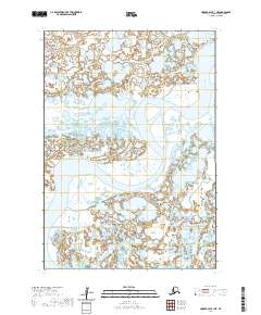 Hooper Bay B-1 NE, AK — USGS 7.5-minute topo (2020)