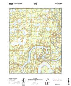 Beaver B-2 SW, AK — USGS 7.5-minute topo (2017)