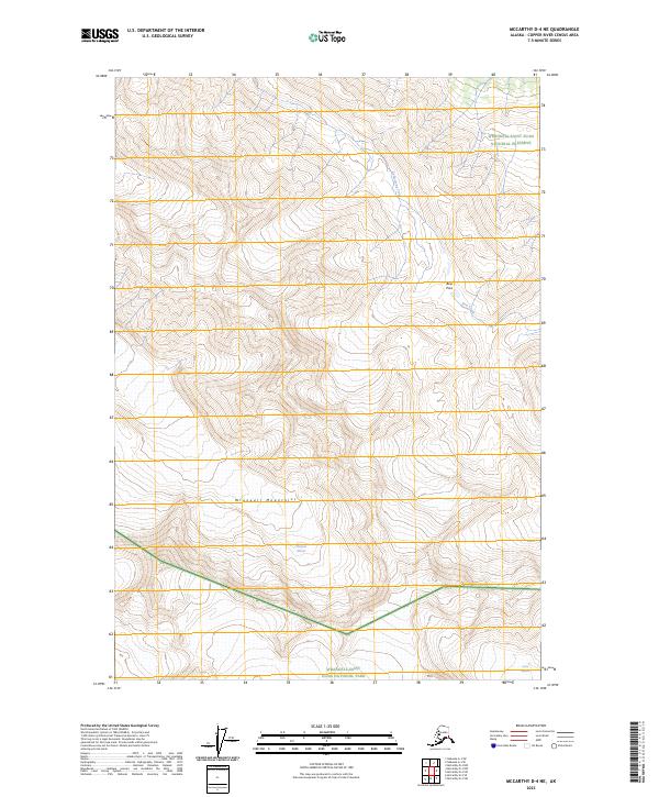 McCarthy D-4 NE, AK — USGS 7.5-minute topo (2023)