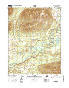 Hughes D-5 SE, AK — USGS 7.5-minute topo (2016)