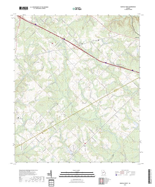 Danville West, GA — USGS 7.5-minute topo (2024)