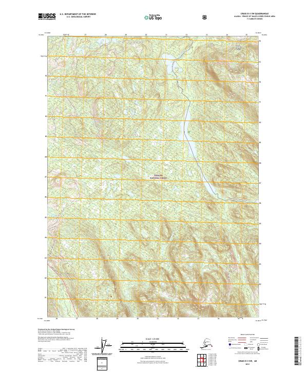 Craig D-3 SW, AK — USGS 7.5-minute topo (2021)