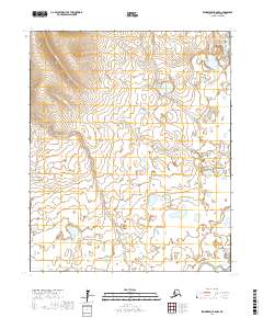 Bendeleben B-5 NW, AK — USGS 7.5-minute topo (2017)