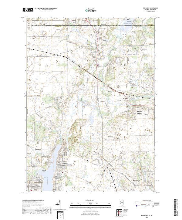 Richmond, IL-WI — USGS 7.5-minute topo (2024)