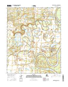 Kateel River D-1 NW, AK — USGS 7.5-minute topo (2016)