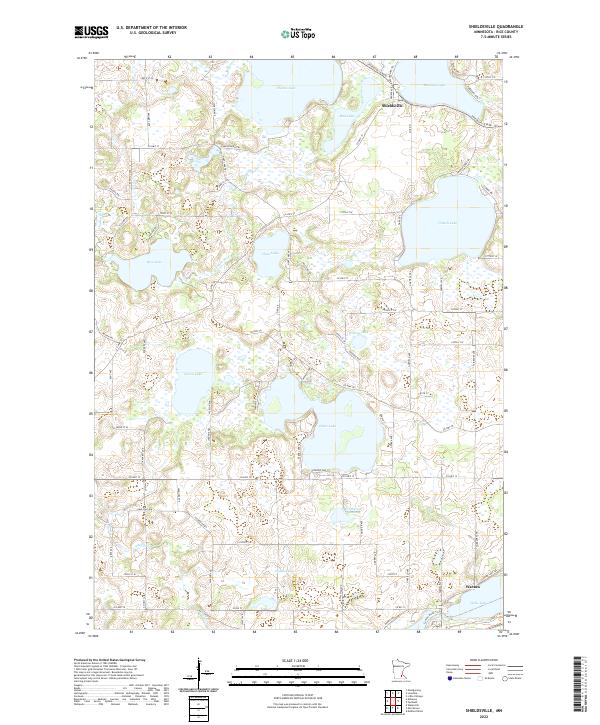 Shieldsville, MN — USGS 7.5-minute topo (2022)