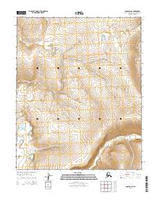 Candle D-6 SE, AK — USGS 7.5-minute topo (2014)
