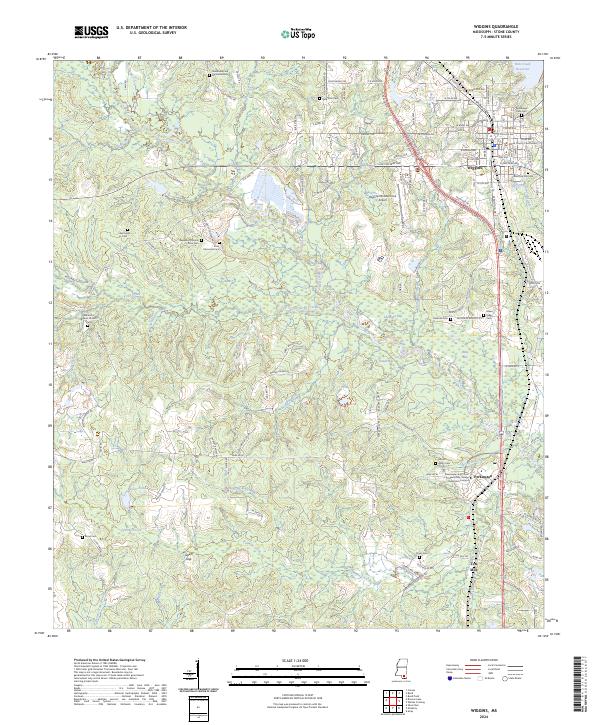 Wiggins, MS — USGS 7.5-minute topo (2024)