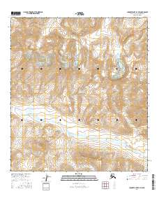 Chandler Lake A-4 NW, AK — USGS 7.5-minute topo (2016)