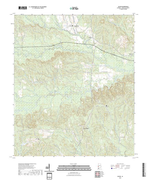 Jachin, AL — USGS 7.5-minute topo (2024)