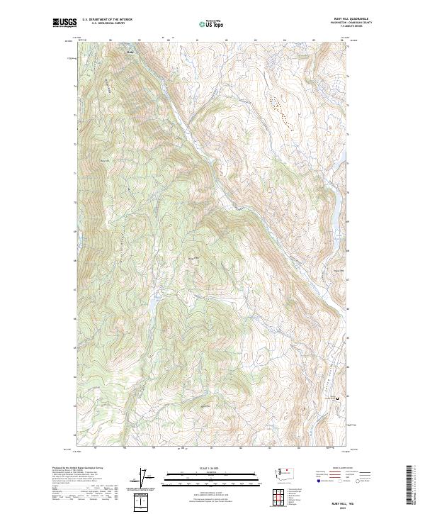 Ruby Hill, WA — USGS 7.5-minute topo (2023)