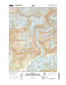 Bering Glacier A-4 NE, AK — USGS 7.5-minute topo (2016)