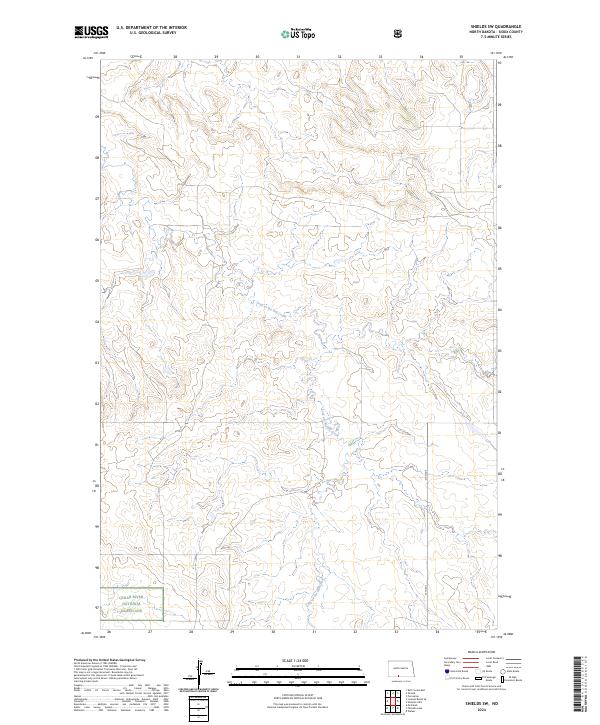Shields SW, ND — USGS 7.5-minute topo (2024)