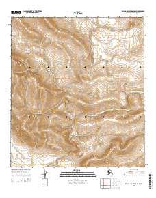 De Long Mountains B-5 SW, AK — USGS 7.5-minute topo (2014)
