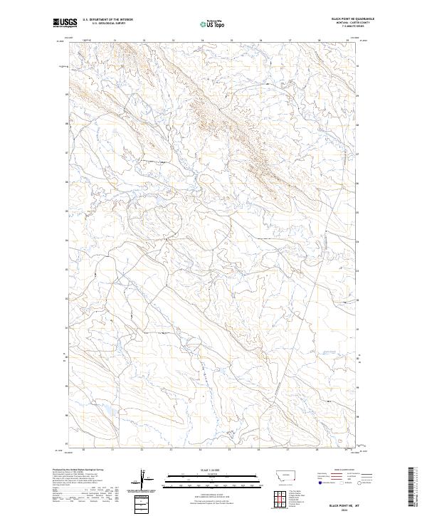 Black Point NE, MT — USGS 7.5-minute topo (2024)