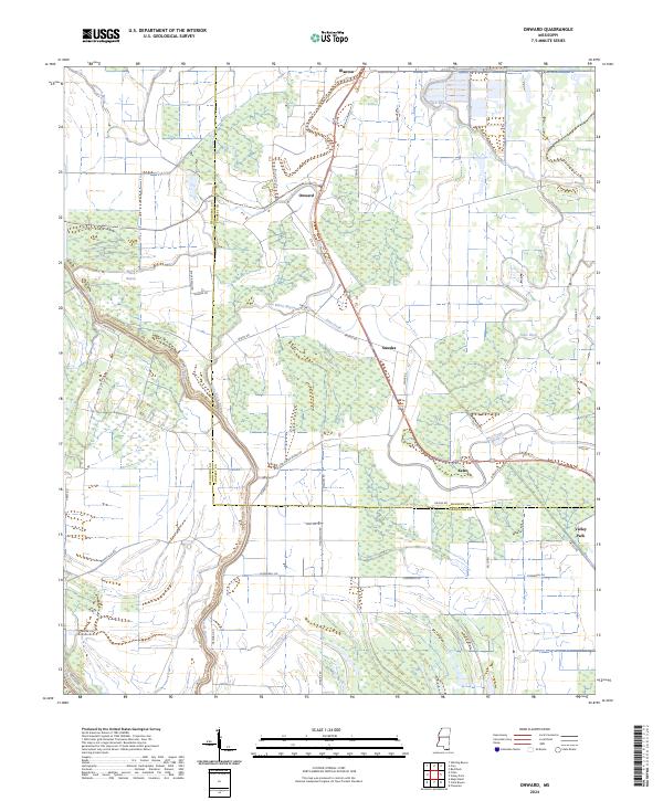 Onward, MS — USGS 7.5-minute topo (2024)