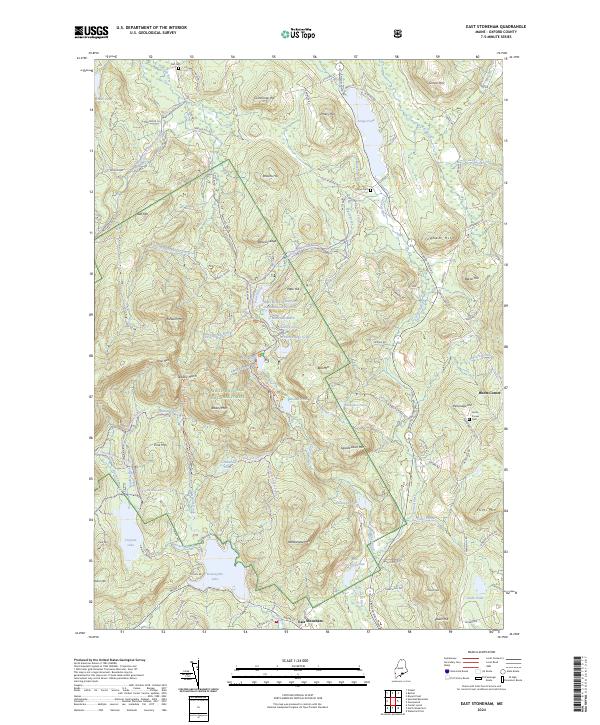 East Stoneham, ME — USGS 7.5-minute topo (2024)