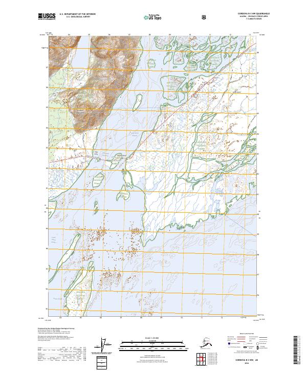 Cordova B-3 NW, AK — USGS 7.5-minute topo (2024)