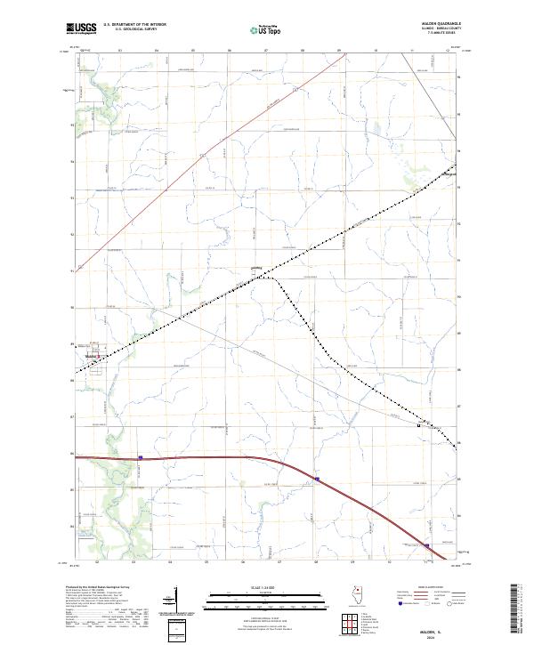 Malden, IL — USGS 7.5-minute topo (2024)