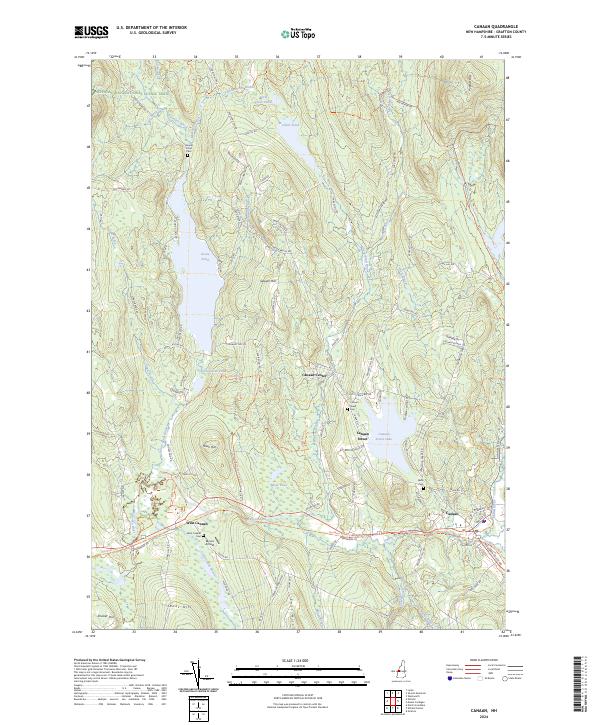 Canaan, NH — USGS 7.5-minute topo (2024)
