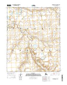 Wainwright A-5 SE, AK — USGS 7.5-minute topo (2014)