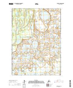 Bethel D-6 NE, AK — USGS 7.5-minute topo (2017)