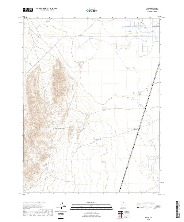 Neels, UT — USGS 7.5-minute topo (2023)