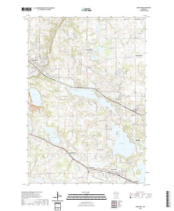 Rockford, MN — USGS 7.5-minute topo (2022)