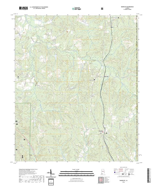 Randolph, AL — USGS 7.5-minute topo (2024)