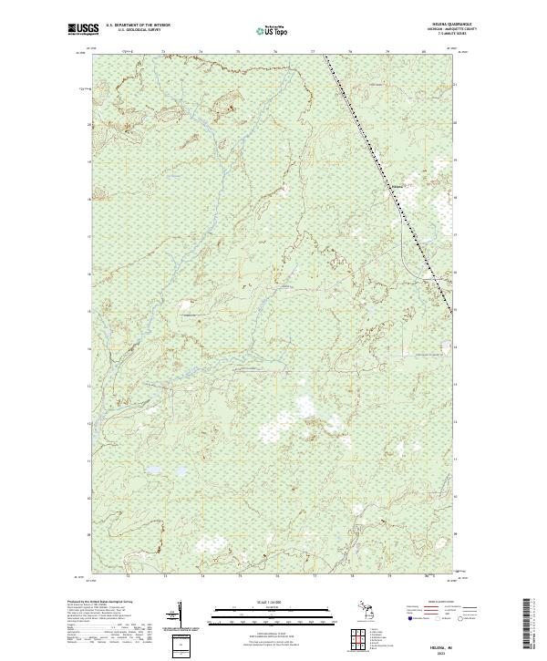 Helena, MI — USGS 7.5-minute topo (2023)