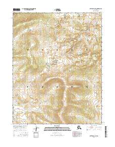 Bettles B-6 NE, AK — USGS 7.5-minute topo (2016)