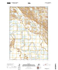 Ugashik B-4 NW, AK — USGS 7.5-minute topo (2019)